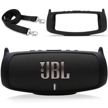 Silicone Case Cover For Jbl Charge 5 Speaker,Travel Protective Carrying ... - £26.74 GBP