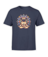 FANTUCCI Unisex Cool T-Shirts | Meditating Pug T-Shirt | 100% Cotton - £18.35 GBP+