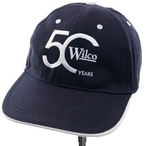 Wilco 50 Years Embroidered Baseball Hat Cap Navy Blue White Adjustable F... - £20.89 GBP