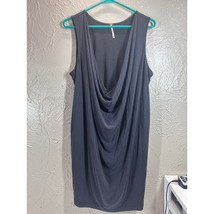 Free People Purple Pilow Talk Tank Pocket Mini Dress Drape Neck LIne Sz ... - $613.68 MXN