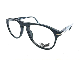 New Persol 9649-V 95 Black 50mm Eyeglasses Frame Italy  - £135.71 GBP