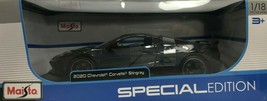 Maisto - 31447 - 2020 Chevrolet Corvette Stingray - Scale-1:18 - Dark Gray - £39.19 GBP