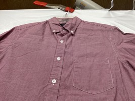 J.Crew Classic Flex Wash Button up shirt mens size Small Check long sleeve - £10.01 GBP