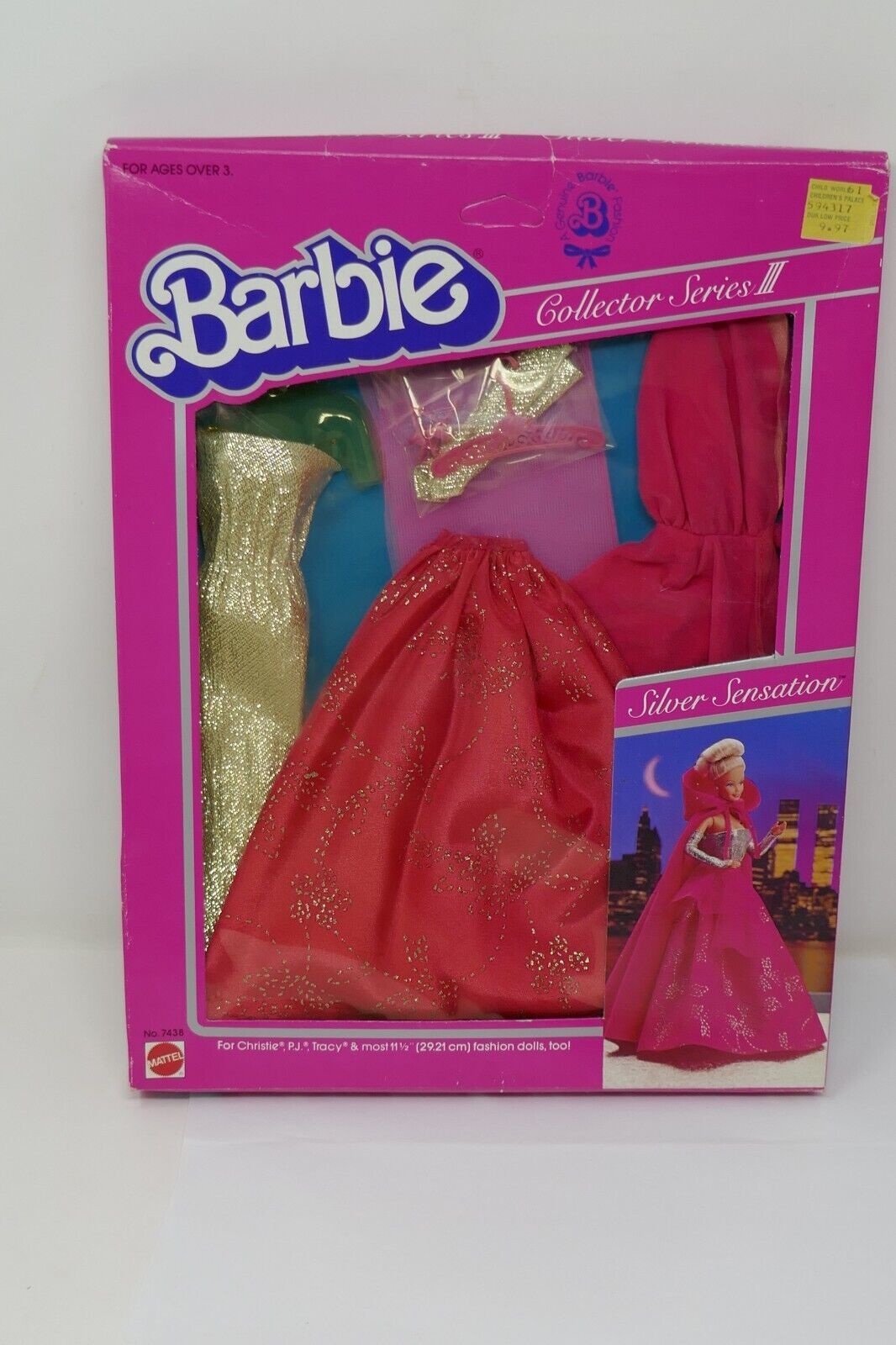 Mattel 1983 Collector Series III Silver Sensation Barbie Doll Outfit 7438 NRFB - £39.30 GBP