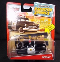 Pixar CARS Welcome to Radiator Springs SHERIFF with bumper sticker NEW 2021 - £8.17 GBP