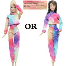 Colorful Casual Wear For Barbie Doll Sport Suit Doll Outfits Kids Toy Fo... - £6.79 GBP