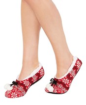 allbrand365 designer Women Socks 1 Pair Low Cut Slipper Socks,Red,Large/X-Large - £14.28 GBP