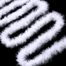 Feather Boas, Feather Garland, Marabou Feather Boa, Natural Feathers Fur... - £19.04 GBP