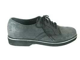 Nunn Bush Gray Suede Leather Lace Up Oxford Casual Shoes Men&#39;s 8.5 M (SM6) - £44.88 GBP