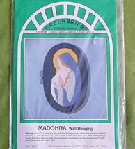 Madonna Wall Quilt Pattern Greenbrier Publishing 1984 New #1129  12&quot; x 20&quot; Hoop - £5.53 GBP