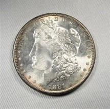 1881-S Silver Morgan Dollar GEM+ Uncirculated Coin SAM97 - £172.12 GBP