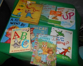 Dr Seuss 10 Children Stories Book Lot Vintage The Cat in the Hat &amp; More - £25.79 GBP