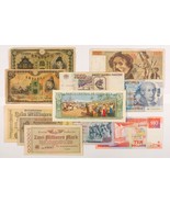 World Notes. Europe, Asia &amp; Central America. 11 Note Lot - €113,41 EUR