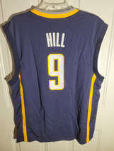 Adidas NBA Jersey Indiana Pacers Solomon Hill Navy Men&#39;s L - £10.21 GBP