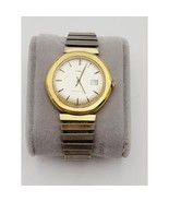 Timex Marlin Watch 1977 Men&#39;s, 277600 Gold Tone 2577 Vtg PARTS ONLY DISC... - $58.79 CAD