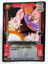 2005 Score Limited Dragon Ball Z DBZ CCG TCG Red Enraged Burst #37 Foil ... - £3.95 GBP