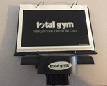 Total Gym 160o0 Flip Chart with Tower Holder - $29.95
