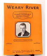 Weary River Sheet Music 1929  Clarke Silvers Piano Voice Ukulele Banjo - £7.77 GBP