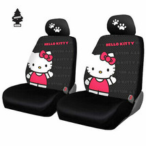 Car Truck SUV Seat Cover For Honda New Hello Kitty Core Front Low Back Bundle - £45.34 GBP