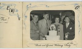 THIS IS MY GLAMOUR FLASH *1946 photo in card BRIDE and GROOM Radio Show ... - $14.95