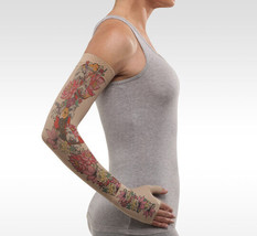 Koi Flowers Tattoo Dreamsleeve Compression Sleeve By Juzo Gauntlet Option Any Sz - $154.99