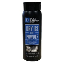 Duke Cannon Trench Warfare Dry Ice Body Powder Menthol Charcoal NEW - $742.39 MXN