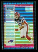 2005 Topps Bowman Chrome Rc Red Refractor Football Card #171 Will Peoples Bills - £6.31 GBP