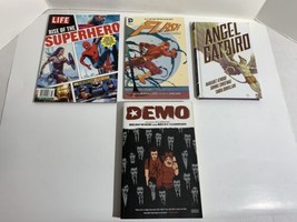 Lot of 3 Comic graphic novels and time life book Superhero, Flash, Angel Catbird - £11.31 GBP