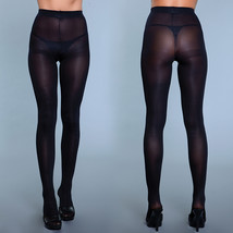 BeWicked Perfect Nylon Pantyhose-Black O/S-Boxed - $7.00