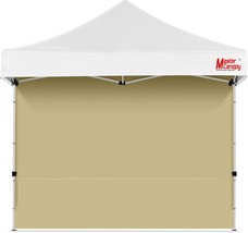 Mastercanopy Instant Canopy Tent Sidewall For 10X10 Pop Up Canopy, 1, Beige - £31.69 GBP