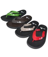 Sanuk Mens Sidewalker Flip Flops Thong Sandals Waterproof Rubber Beach S... - £39.07 GBP