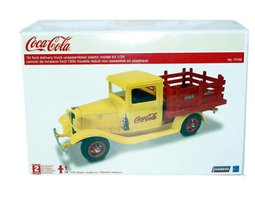 Lindberg Coca-Cola 1934 Ford Delivery Truck Pickup, Coke 1:25 Scale Unassembled  - £39.58 GBP