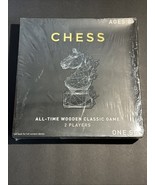 CHESS All-Time Wooden Classic Game RMS International - Factory Sealed - $350.78 MXN
