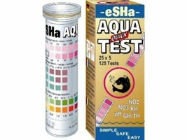 eSHA Aqua Check Test Kit, Aquarium Water Test Strips for Tropical Fish Tanks - £19.74 GBP