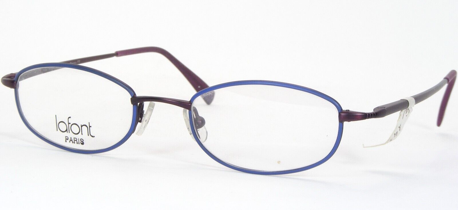 Jean Lafont Inca 868 Azul Mate / Uva Raro Único Gafas De Sol 46-19-135mm... - $116.55