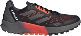 adidas Mens Terrex Agravic Flow 2 Trail Running Shoes Size 7.5 Core Black/Grey F - £110.62 GBP