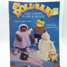 The Original Doll Baby Easy Clothes to Knit and Crochet Pattern Book by ... - £6.17 GBP