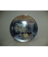 Thomas Kinkade Collector Plate Home for the Holidays Vintage Sleighride ... - $373.69 MXN