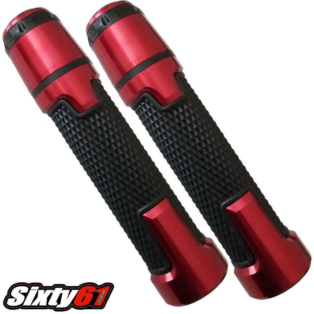 Primary image for Honda CBR600RR 900RR 954RR 1000RR F4i Black Red Grips Comfort Racing Hand