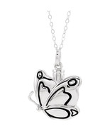 Sterling Silver Butterfly Ash Holder Necklace - €185,33 EUR