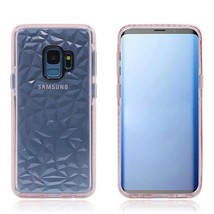 For Samsung Note 9 TPU Diamond Pattern Shockproof Case PINK - £4.59 GBP