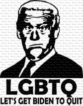 LGBTQ Let&#39;s Get Biden To Quit Car Truck Vinyl Decal US Sold &amp; Made - £5.26 GBP+