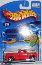 Hot Wheels 2002 1st Editions Collector #031 &quot;Custom &#39;59 Chevy&quot; Mint Car On Card - £2.39 GBP