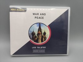 War and Peace Audiobook CD Leo Tolstoy Unabridged 55 Hours Classic Literature - £7.79 GBP