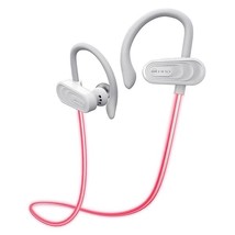 Tokk TMX09W Glow In-Ear Bluetooth Earbuds with Microphone (White) - £88.48 GBP