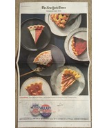 The New York Times Special Section November 11 2018 - Thanksgiving Pies - £5.49 GBP