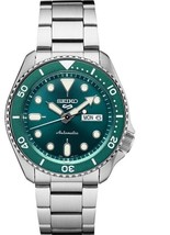 Seiko 5 Gents Automatic Divers Style Orologio Sportivo SRPD61K1 Quadrante Verde - £175.53 GBP