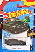 Hot Wheels 2020 Factory Set Nightburnerz #171 Jaguar XE SV Project 8 Dark Green - £1.95 GBP