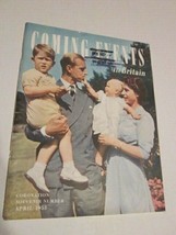 Vintage COMING EVENTS IN BRITAIN April 1953 Magazine Coronation Souvenir... - £11.94 GBP