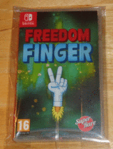 Freedom Finger Nintendo Switch Video Game, Shoot Em Up Shmup by Super Rare Games - $84.95